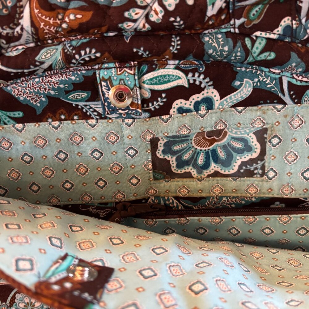 Retired Vera Bradley Laptop Bag Paisley - Picture 2 of 14